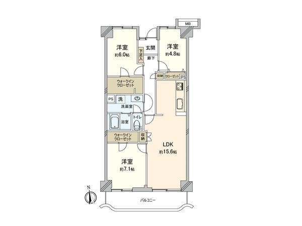 間取図(平面図)