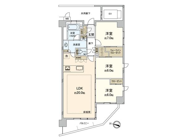 間取図(平面図)