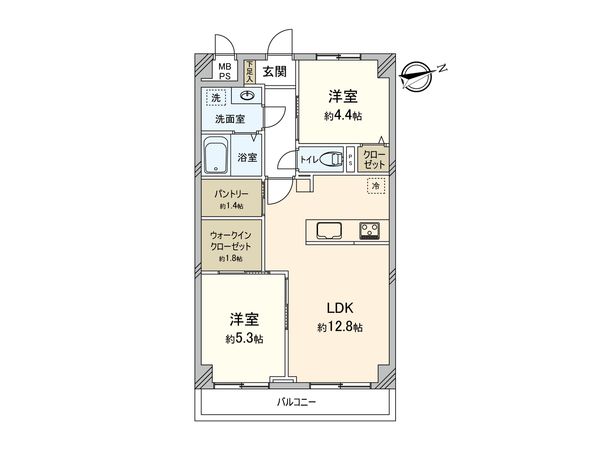 シティコープ大船 間取図(平面図)