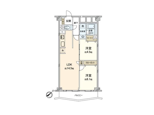 DIKマンション大船 間取図(平面図)