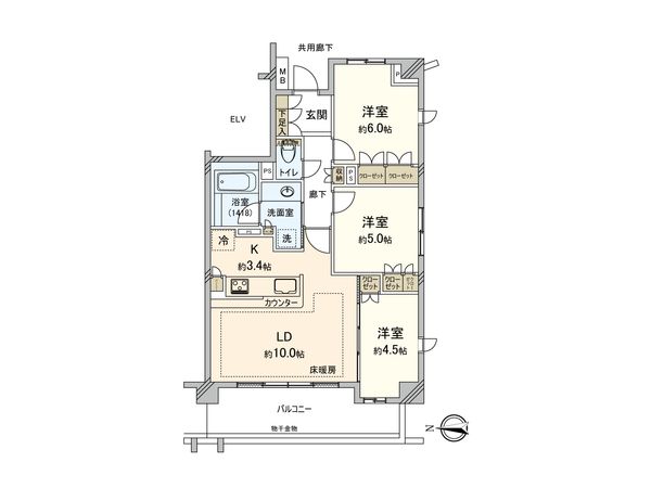 間取図(平面図)