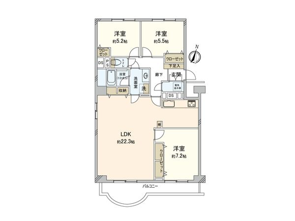 間取図(平面図)
