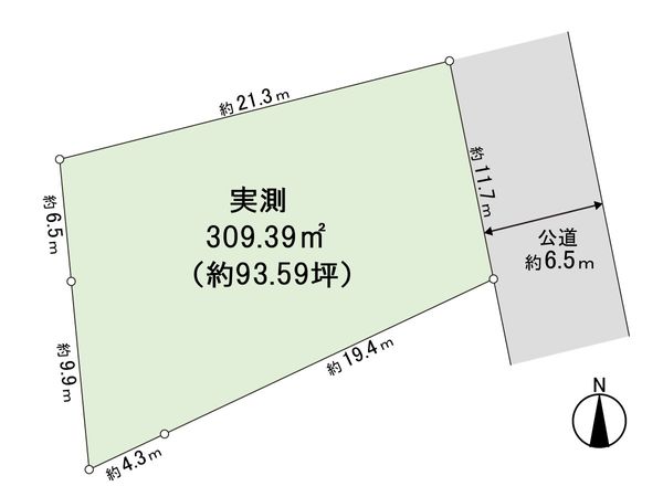 戸塚区上柏尾町 土地 区画図 戸塚区上柏尾町 土地 区画図