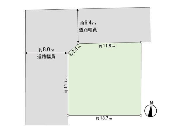 保土ケ谷区権太坂1丁目 建築条件付き売地 区画図