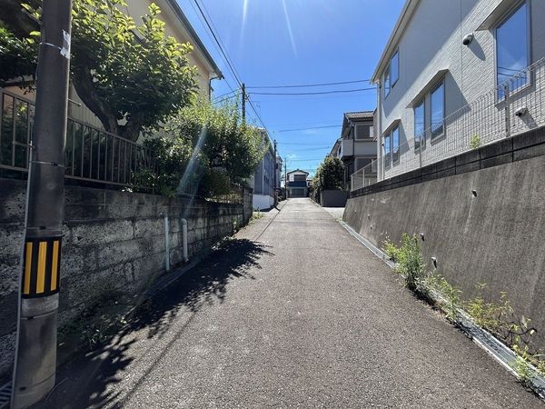 南区六ツ川三丁目土地 前面道路含む外観 南区六ツ川三丁目土地 前面道路含む外観