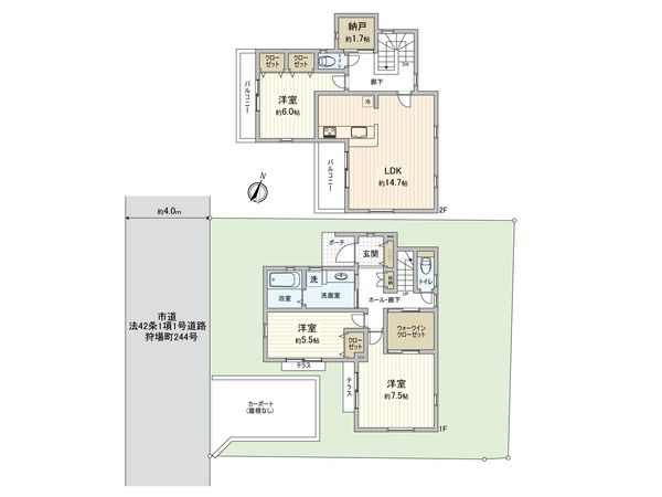 間取図(平面図)