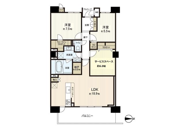 間取図(平面図)