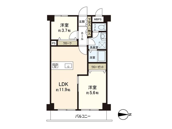 間取図(平面図)