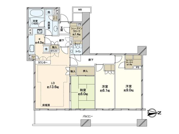 ニューシティ東戸塚タワーズシティ パークタワー東戸塚 間取図(平面図) ニューシティ東戸塚タワーズシティ パークタワー東戸塚 間取図(平面図)