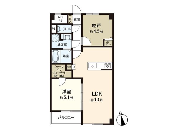 ライオンズマンション今井町 間取図(平面図)