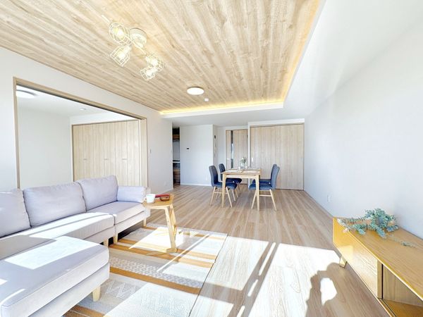 ヴィルヌーブ保土ケ谷 リビング