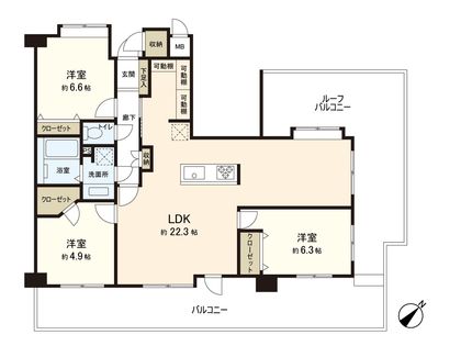 間取図(平面図)