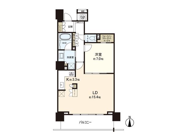 BELISTAタワー東戸塚 間取図(平面図)