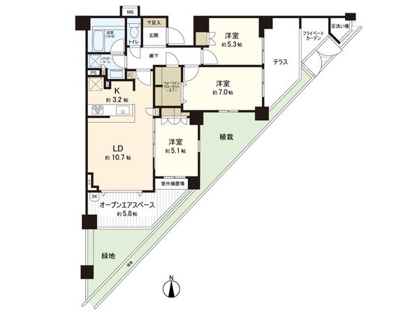 間取図(平面図)