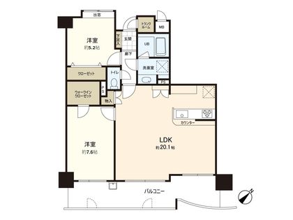 間取図(平面図)