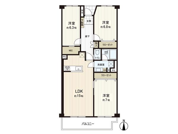 間取図(平面図)