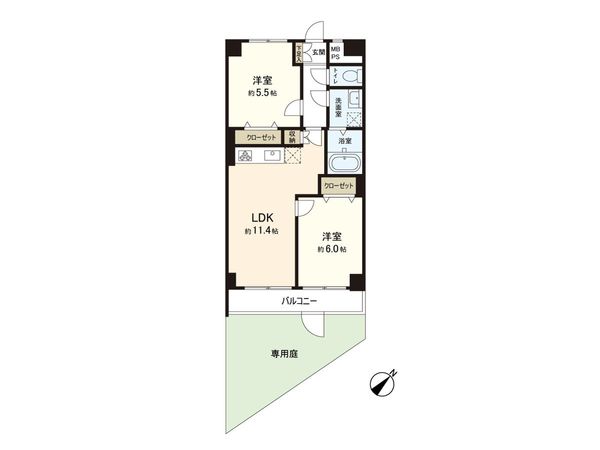 ベルメゾン東戸塚 間取図(平面図) 間取図(平面図)