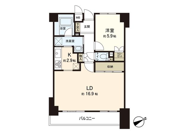 間取図(平面図)