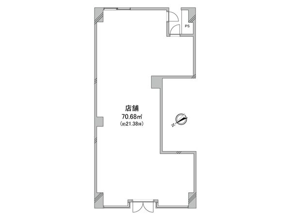 南の街 6号館 間取図(平面図) 南の街 6号館 間取図(平面図)