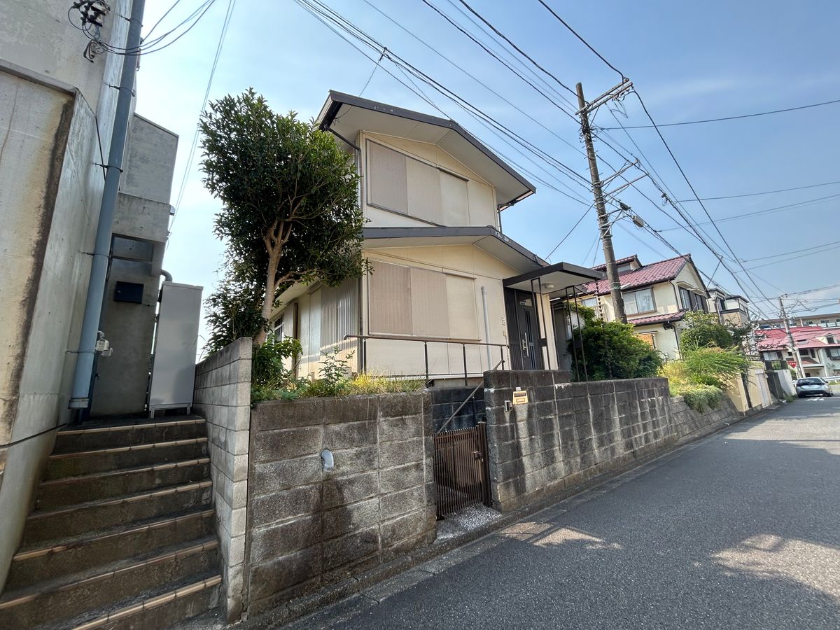 逗子市池子3丁目 土地 前面道路含む外観 前面道路含む外観
