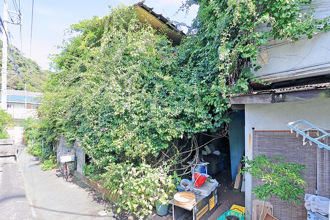 逗子市逗子7丁目 古家付土地 土地写真