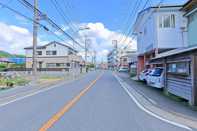 前面道路