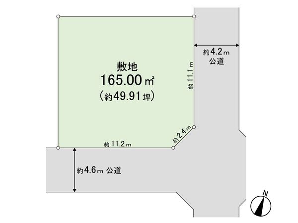 逗子市小坪2丁目 区画図