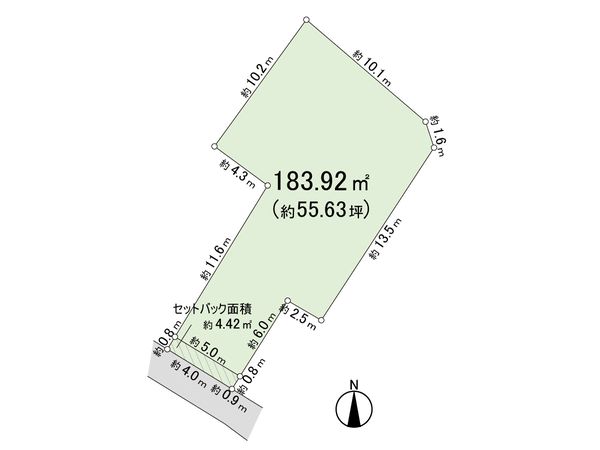 三浦郡葉山町堀内 区画図