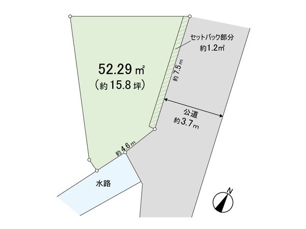 横須賀市佐島3丁目(古家付土地) 地形図