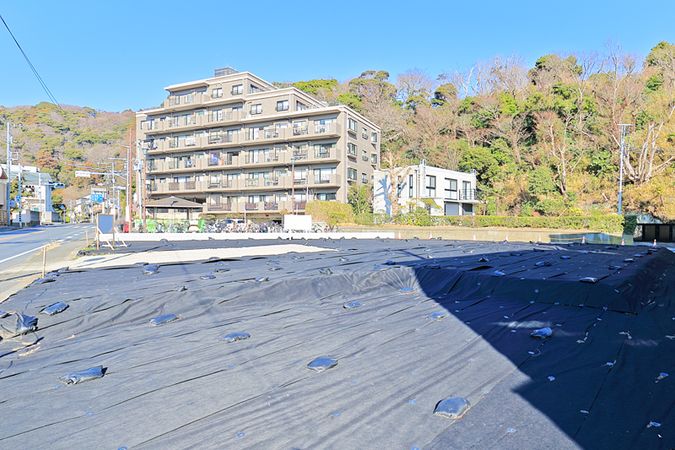 三浦郡葉山町長柄 土地写真