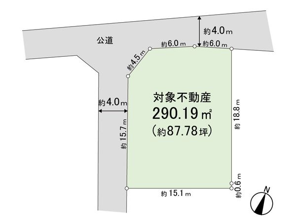 三浦郡葉山町一色 区画図