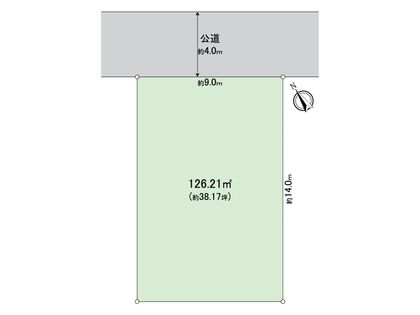 逗子市池子2丁目 区画図