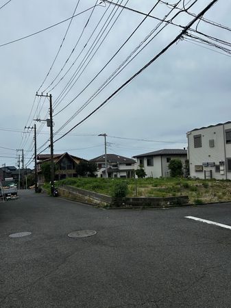 七里ガ浜東2丁目 土地 前面道路含む外観 七里ガ浜東2丁目 土地 前面道路含む外観