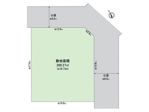 七里ガ浜東2丁目 土地 区画図 七里ガ浜東2丁目 土地 区画図