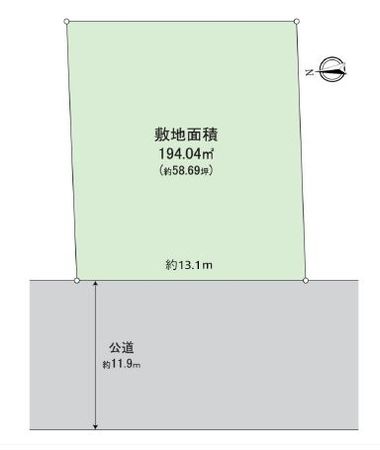 横須賀市浦賀丘2丁目 区画図 横須賀市浦賀丘2丁目 区画図
