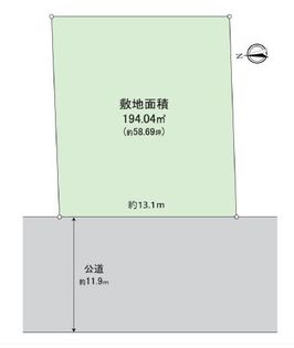横須賀市浦賀丘2丁目 区画図