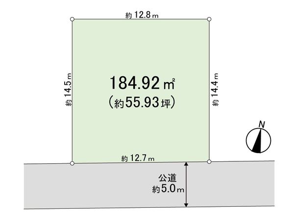 逗子市久木8丁目 区画図 逗子市久木8丁目 区画図