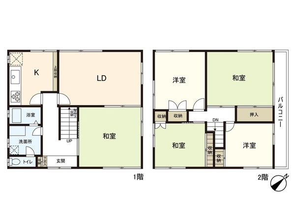 逗子市逗子1丁目 間取図(平面図) 逗子市逗子1丁目 間取図(平面図)