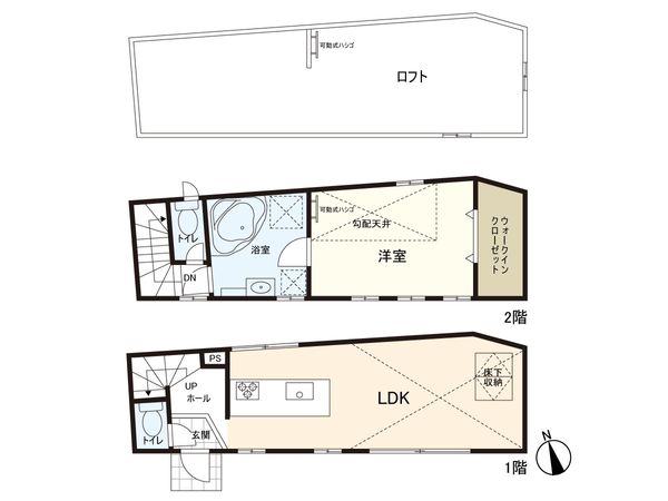三浦郡葉山町下山口 間取図(平面図)