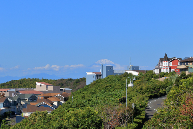 横須賀市湘南国際村1丁目 バルコニーからの眺望