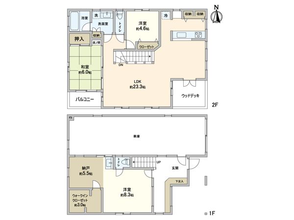 逗子市久木4丁目 間取図(平面図)