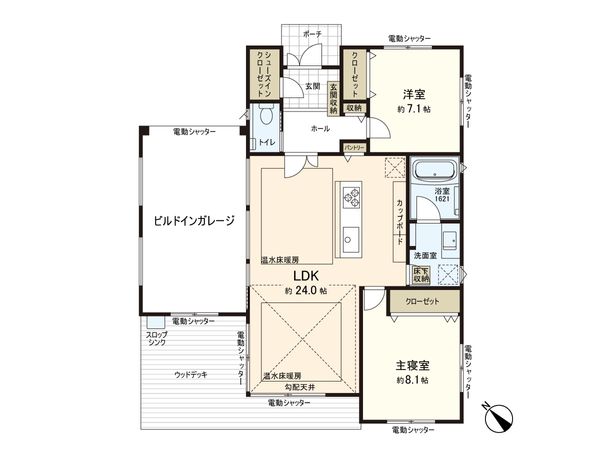 間取図(平面図)
