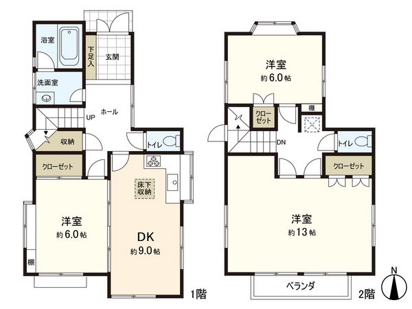 逗子市久木4丁目 間取図(平面図)