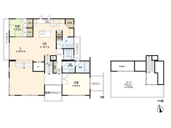 東伏見台分譲地戸建 間取図(平面図)