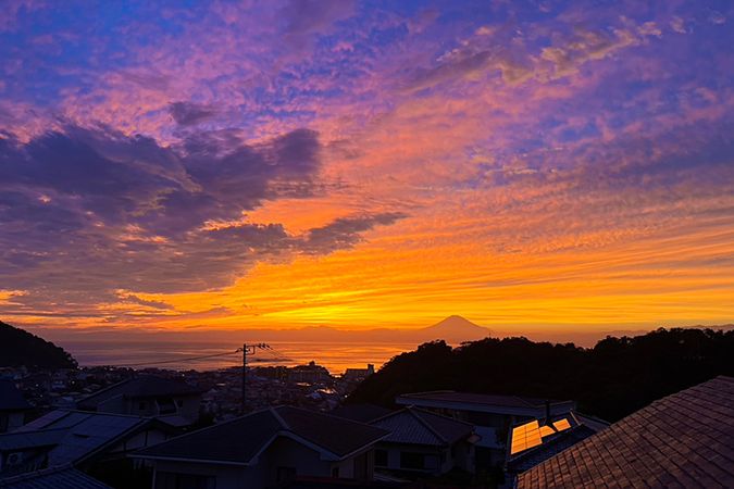 東伏見台分譲地戸建 眺望