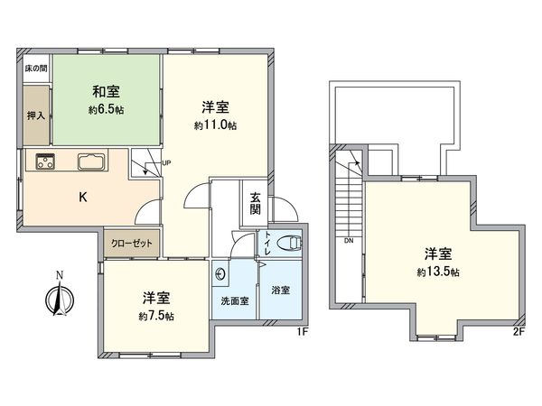 グレードⅠ 間取図(平面図) グレードⅠ 間取図(平面図)