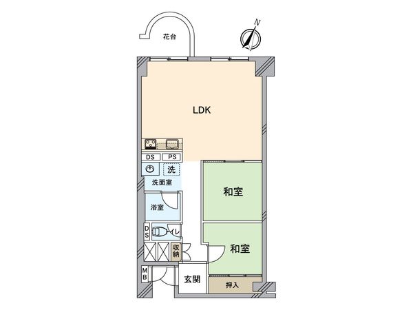 逗子マリーナ厚生用建物 2号棟 間取図(平面図) 逗子マリーナ厚生用建物 2号棟 間取図(平面図)