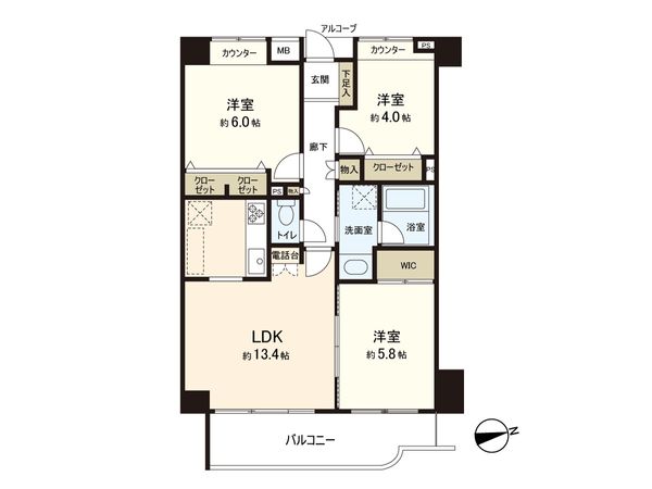 間取図(平面図)