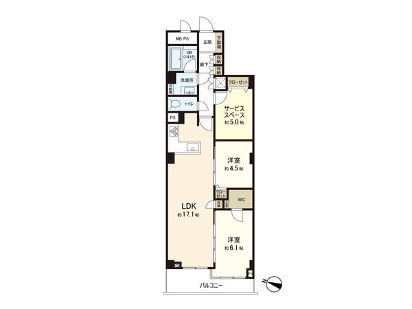 パシフィックヴィラ佐島 間取図(平面図) 間取図(平面図)