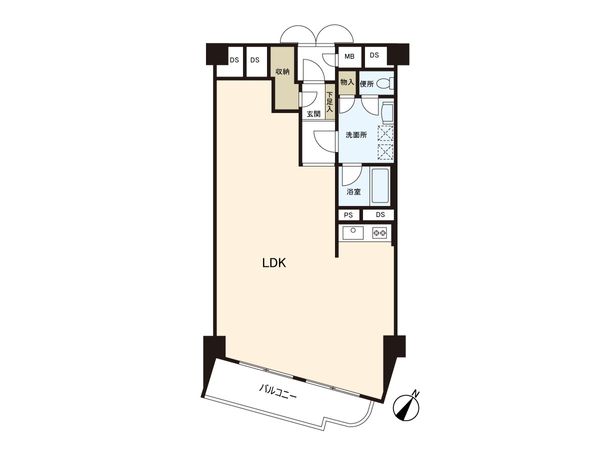 逗子マリーナ厚生用建物 1号棟 間取図(平面図) 間取図(平面図)